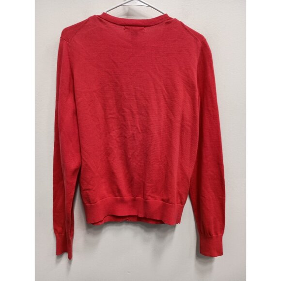 Banana Republic Cardigan Womens Size XL Pink Embellished Preppy Button Up NEW - Picture 8 of 12